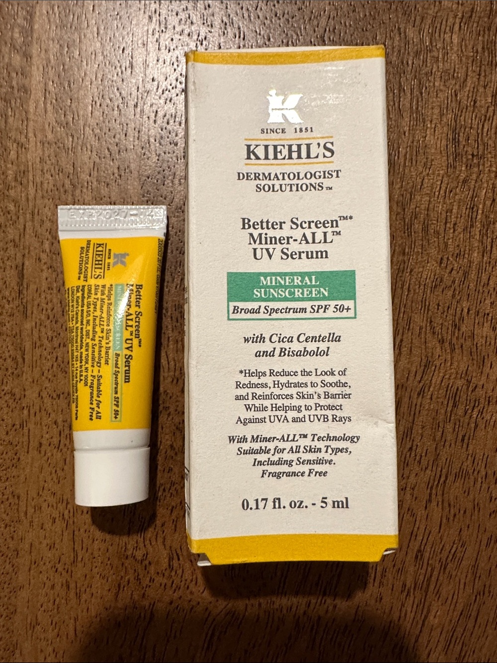 NIB Kiehls Mineral Sunscreen